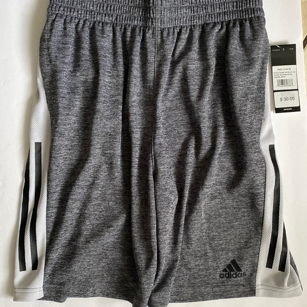 Adidas grey shorts